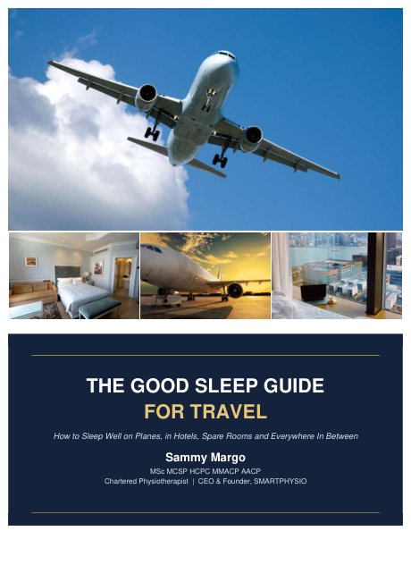 Cover of The Good Sleep Guide for Travel